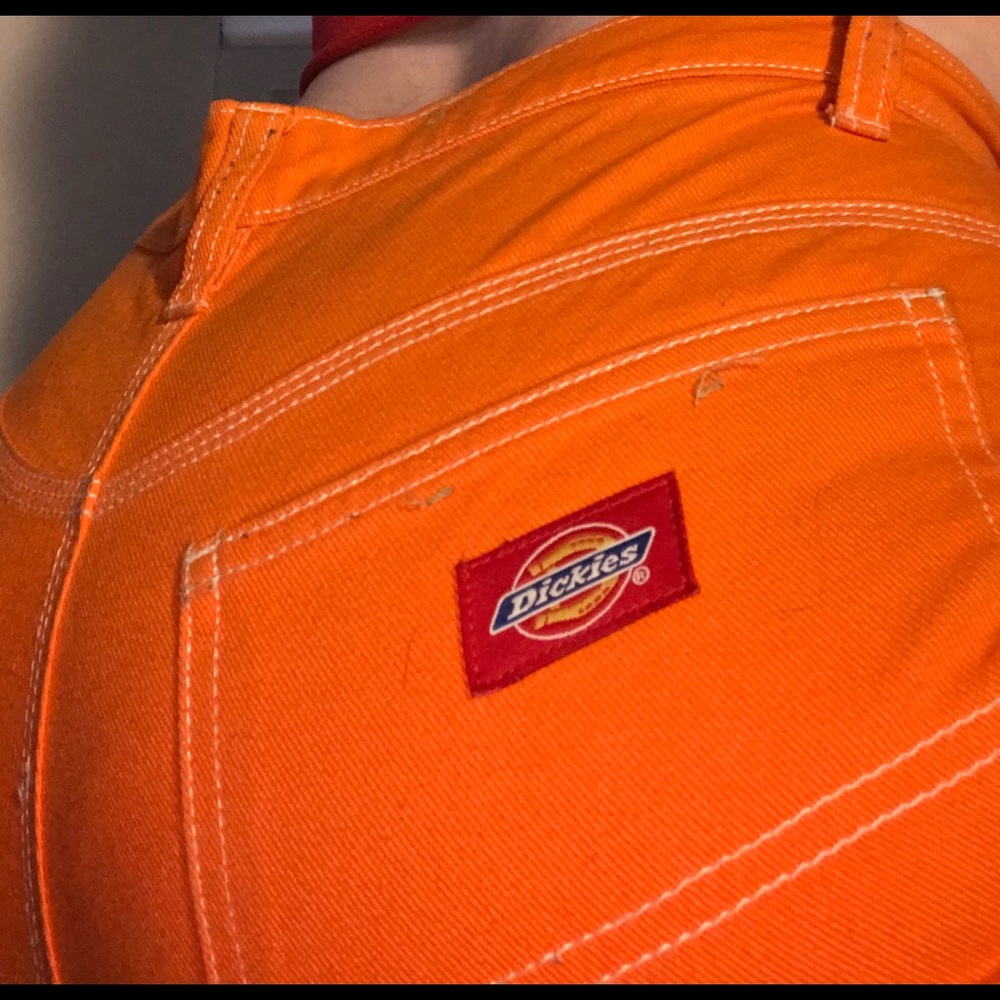 🍊 orange dickies 🍊